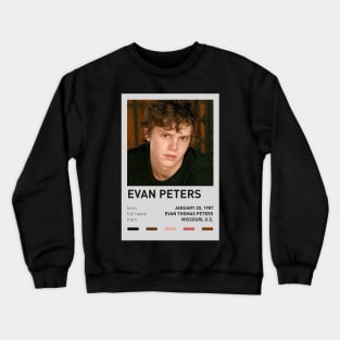 Evan Peters Crewneck Sweatshirt